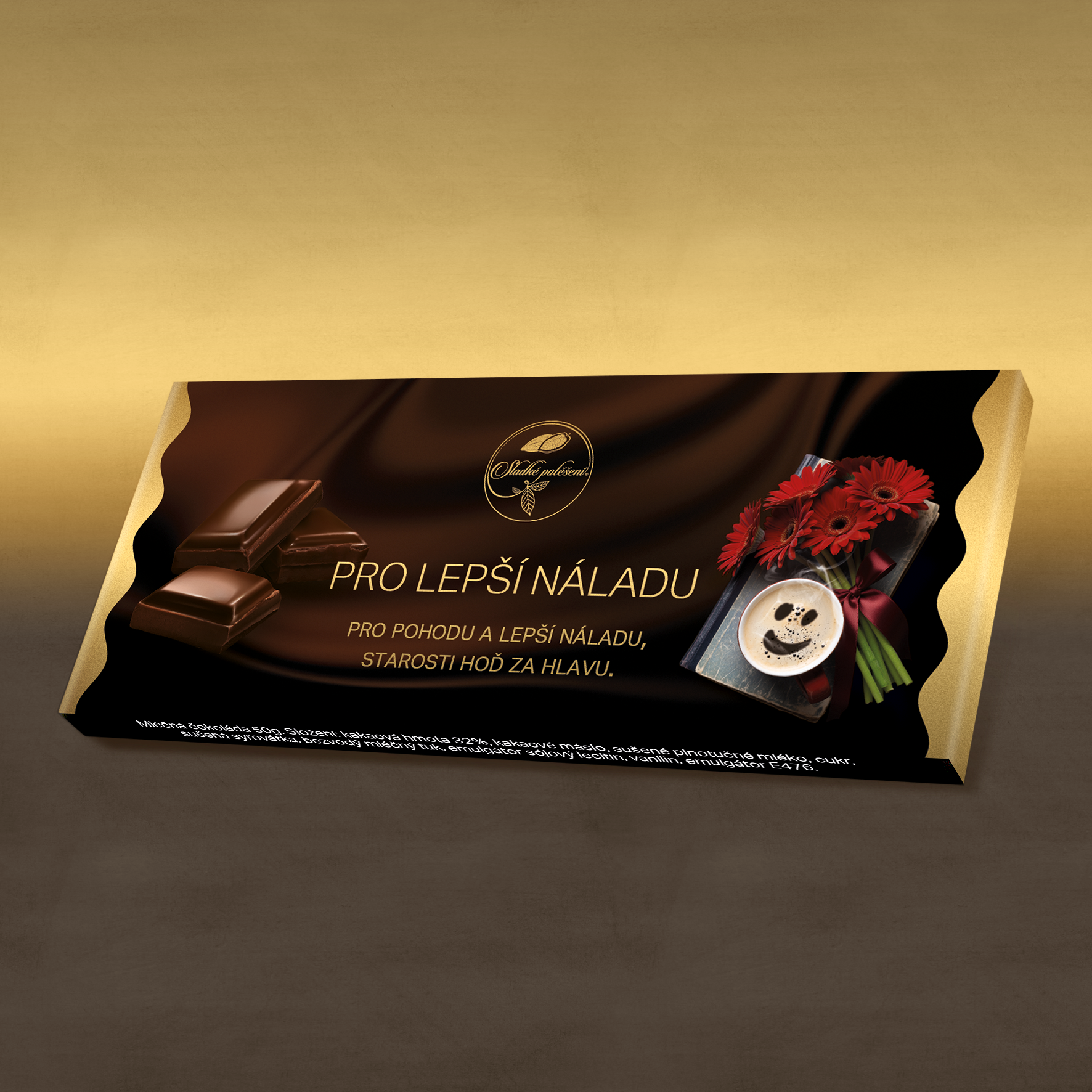 ČOKOLÁDA PRO LEPŠÍ NÁLADU