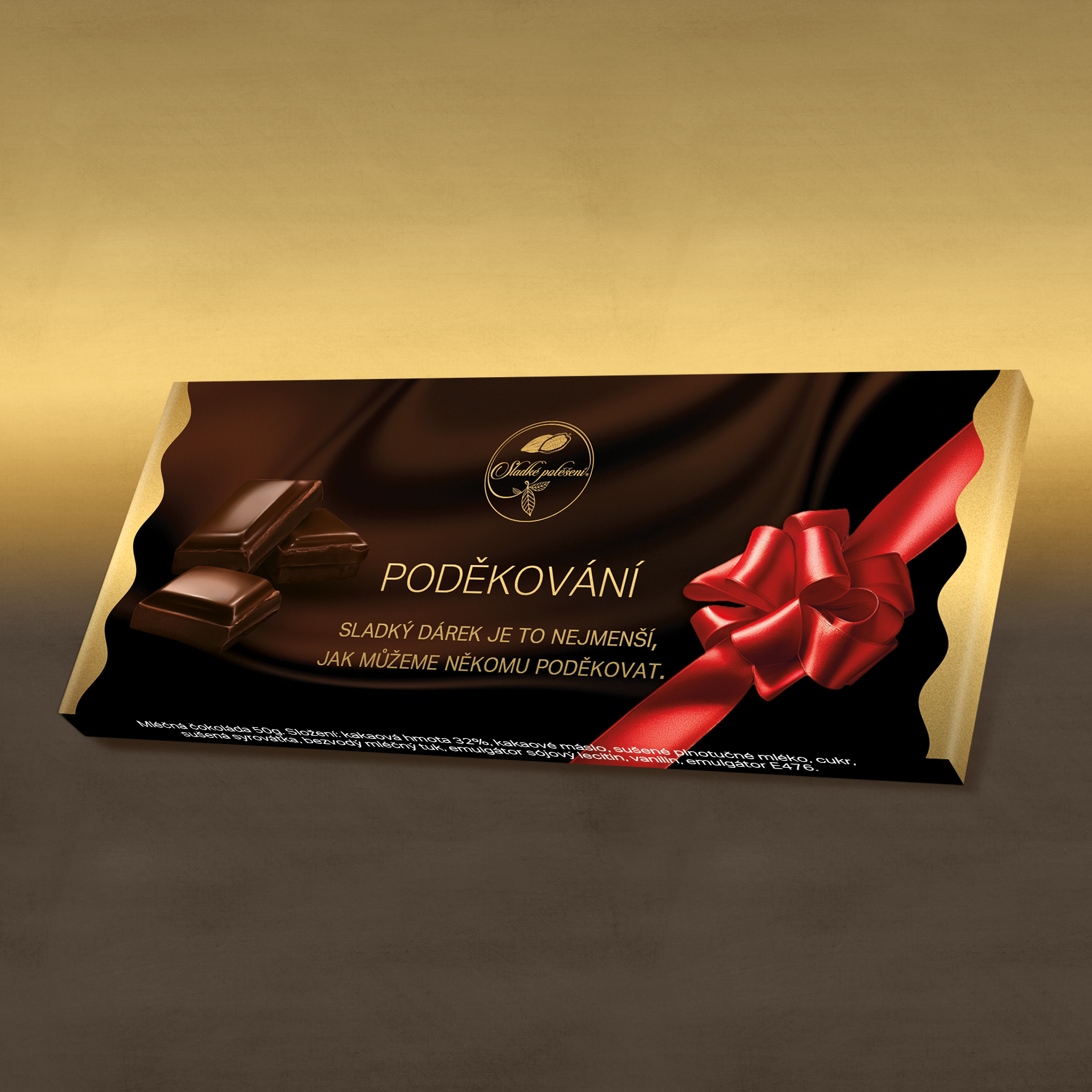 ČOKOLÁDA PODĚKOVÁNÍ